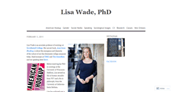 Desktop Screenshot of lisa-wade.com