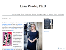 Tablet Screenshot of lisa-wade.com